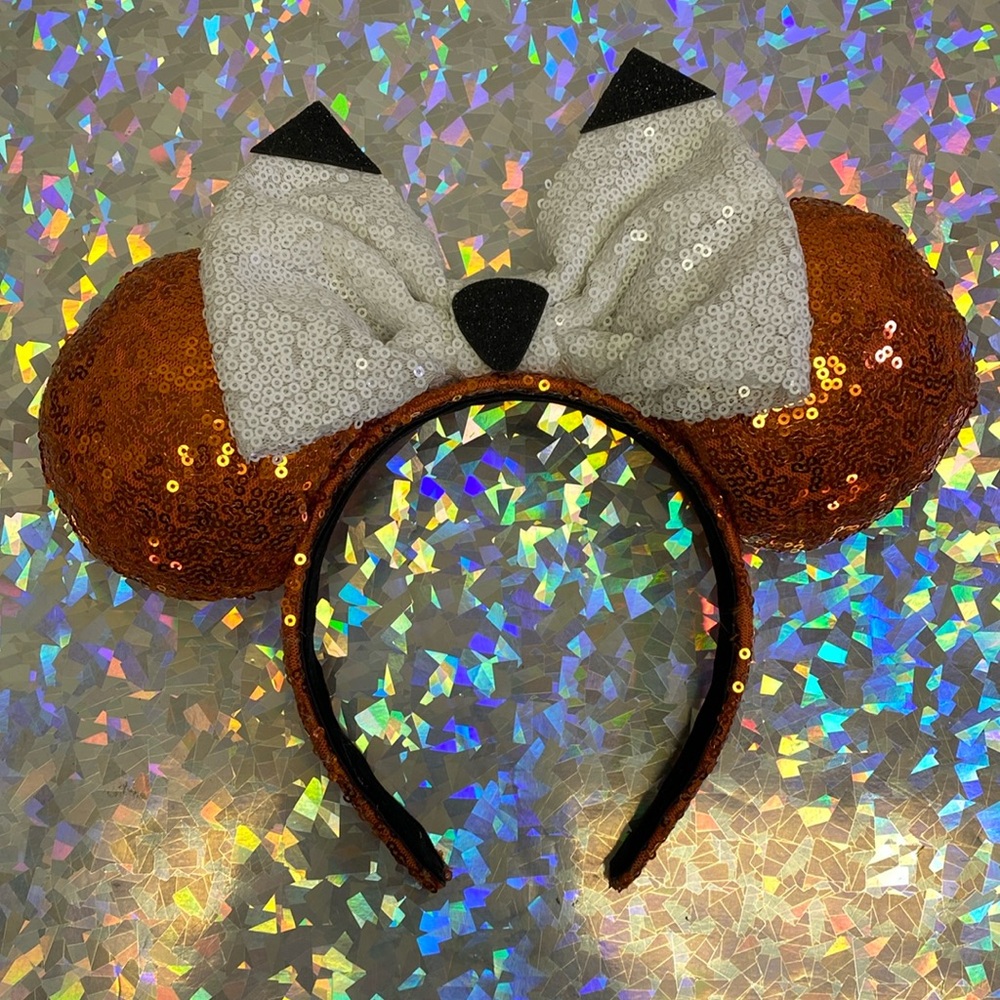 Adult Disney Fox & The Hound “Tod” Themed Ears Headband Disneybounding Cosplay
